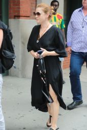 Amy Adams and Darren Le Gallo at to the Greenwich Hotel in NYC 08/01/2018