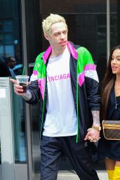 Ariana Grande and Pete Davidson in New York City 08/18/2018