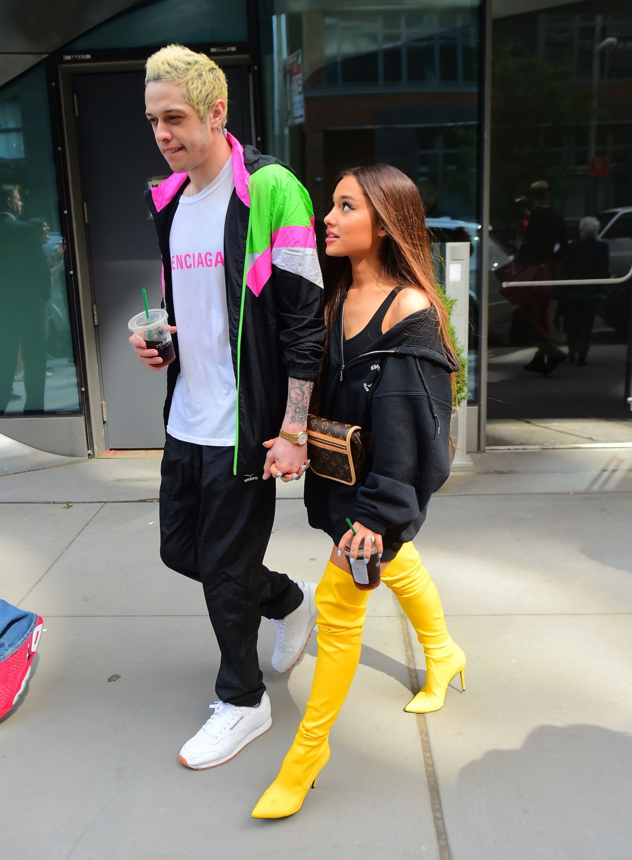 Pete Davidson and Ariana Grande