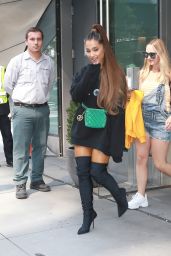 Ariana Grande - Heading to the Jimmy Fallon show in NYC 08/16/2018