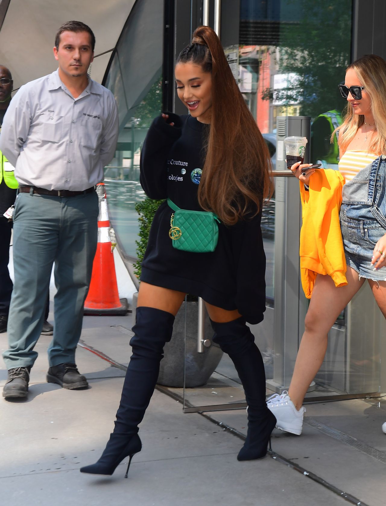 Ariana Grande - Heading to the Jimmy Fallon show in NYC 08/16/2018 ...
