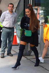 Ariana Grande - Heading to the Jimmy Fallon show in NYC 08/16/2018