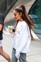 Ariana Grande - Leaves Her Apartment in New York City 08/19/2018