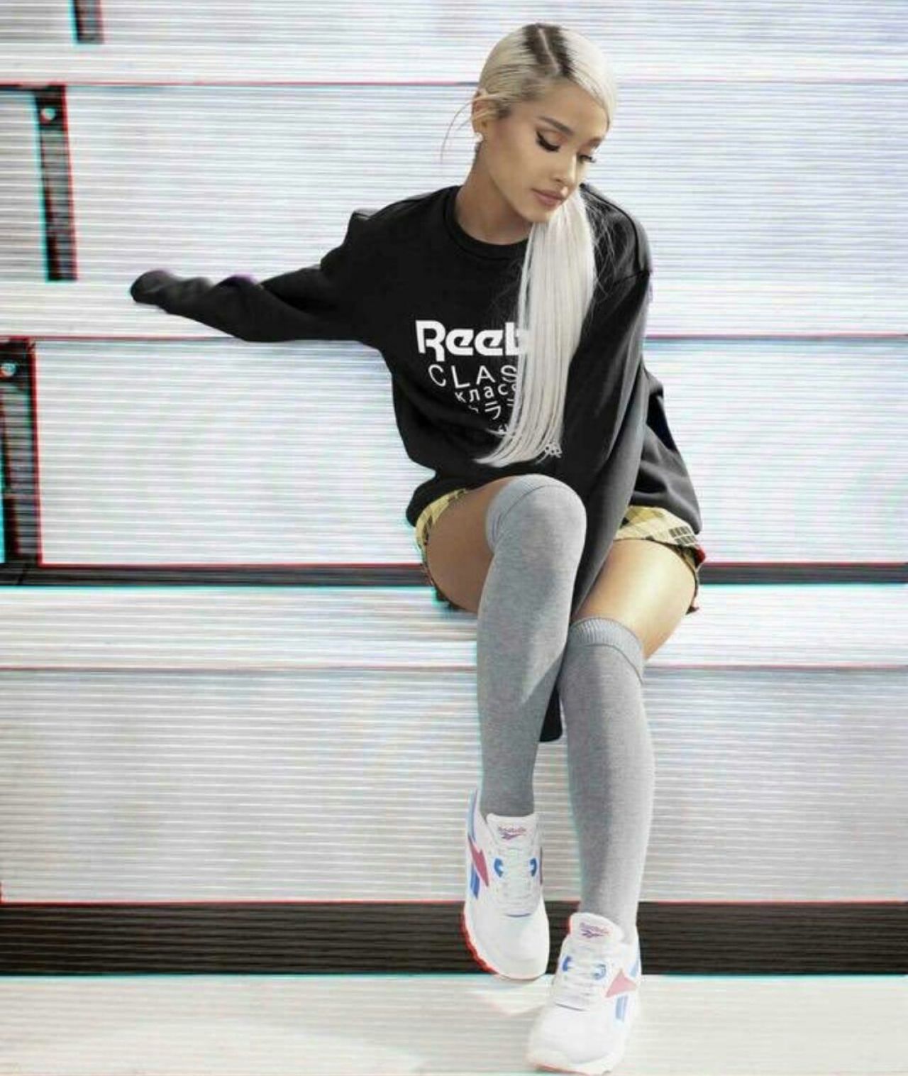 Ariana Grande - Reebok #AlwaysClassic 2018 • CelebMafia