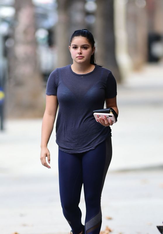 Ariel Winter - Finishes a Workout in LA 08/10/2018