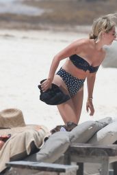 Ashley Tisdale in a Bikini at a Beach in Tulum 08/02/2018