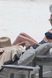Ashley Tisdale in a Bikini at a Beach in Tulum 08/02/2018