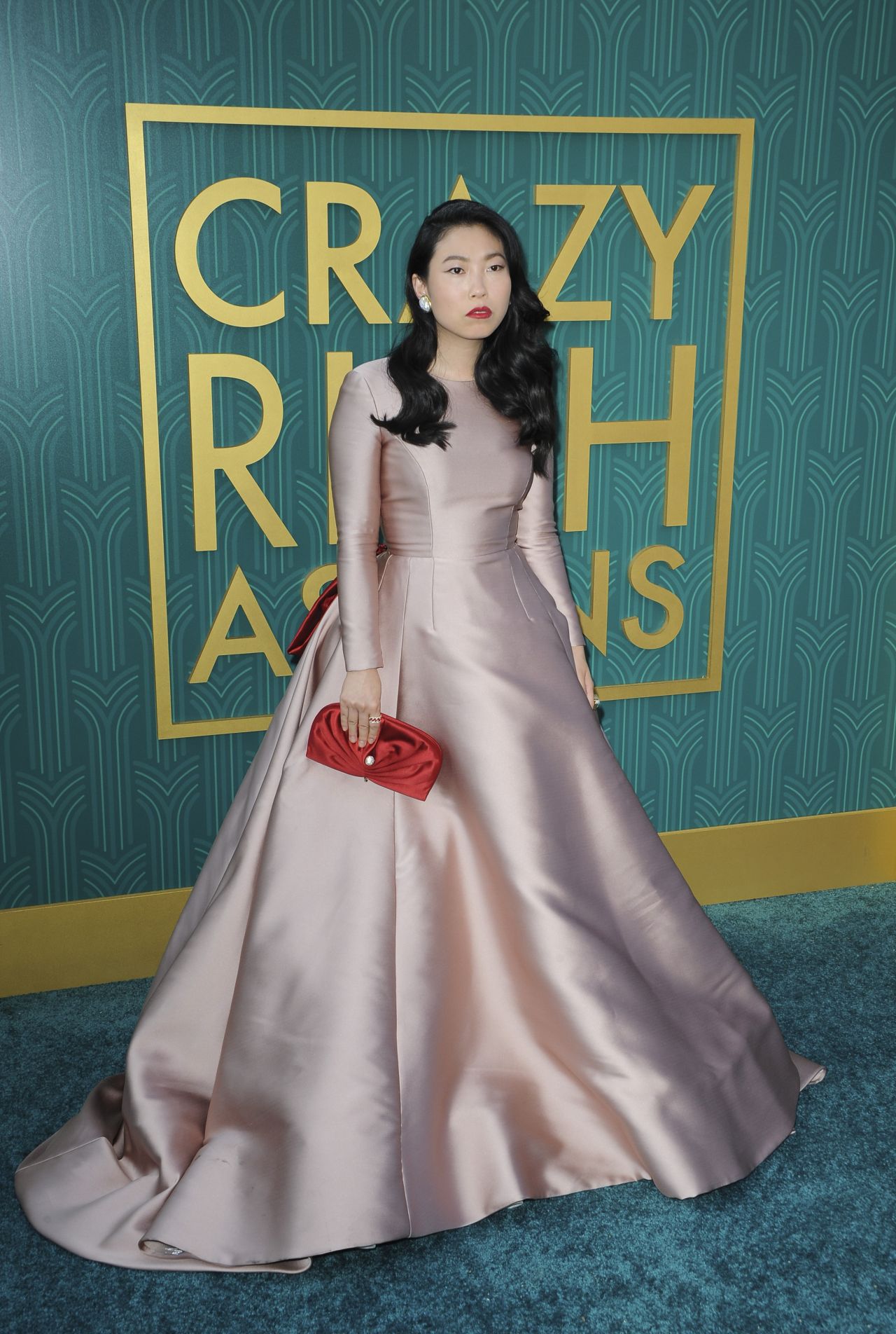 Awkwafina Crazy Rich Asians Premiere In LA CelebMafia