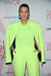 Blake Lively - "A Simple Favor" Cocktail Party in New York