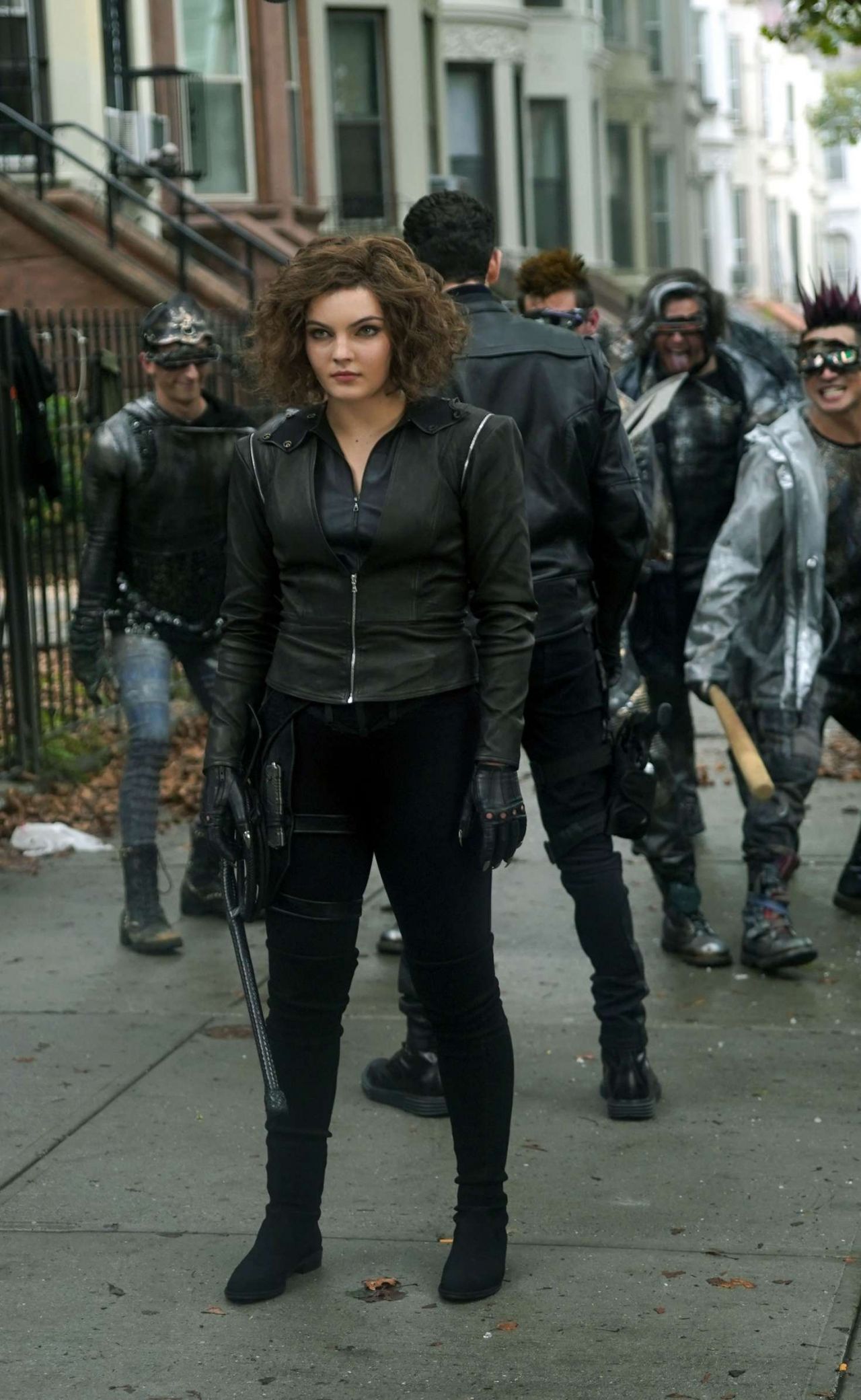 Camren Bicondova - "Gotham" Set in Brooklyn 08/30/2018 • CelebMafia