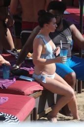 Candice Brown in Bikini at Pool Party in Las Vegas, August 2018