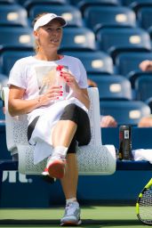 Caroline Wozniacki  – Practice at the 2018 US Open Grand Slam Tennis in New York 08/21/2018