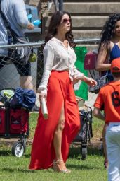 Catherine Zeta Jones - "Queen America" Set in Atlanta 08/06/2018