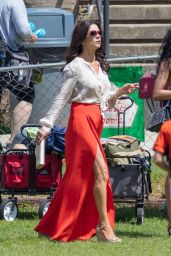 Catherine Zeta Jones - "Queen America" Set in Atlanta 08/06/2018