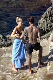 Charlotte McKinney and Nathan Kostechko on Holiday in Capri 08/13/2018