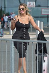 Chloe Ferry - Returns to Newcastle After More Surgery in Marbella 08/05/2018