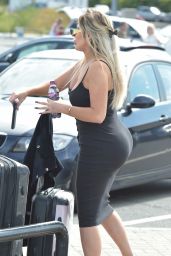 Chloe Ferry - Returns to Newcastle After More Surgery in Marbella 08/05/2018