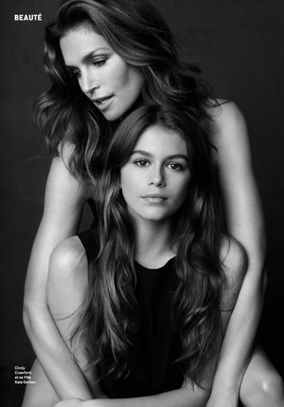 Cindy Crawford and Kaia Gerber - Grazia France 08/24/2018