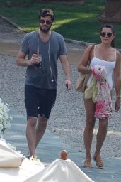 Danielle Bux and Her Boyfriend Nate Greenwald in Como Lake 08/03/2018
