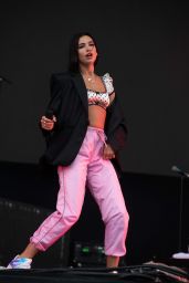 Dua Lipa Performs at Leeds Festival 08/26/2018