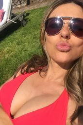 Elizabeth Hurley in Bikini - Social Media 08/20/2018
