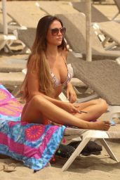 Ellie Jones in Bikini in Marbella, August 2018