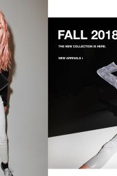 Elsa Hosk - J Brand Fall / Winter 2018 / 2019 Campaign