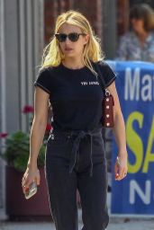 Emma Roberts and Evan Peters Shopping in Los Angeles 08/04/2018