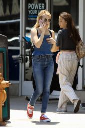 Emma Roberts - Running Errands in LA 08/16/2018