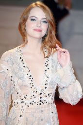 Emma Stone - "The Favourite" Red Carpet - 75th Venice Film Festival
