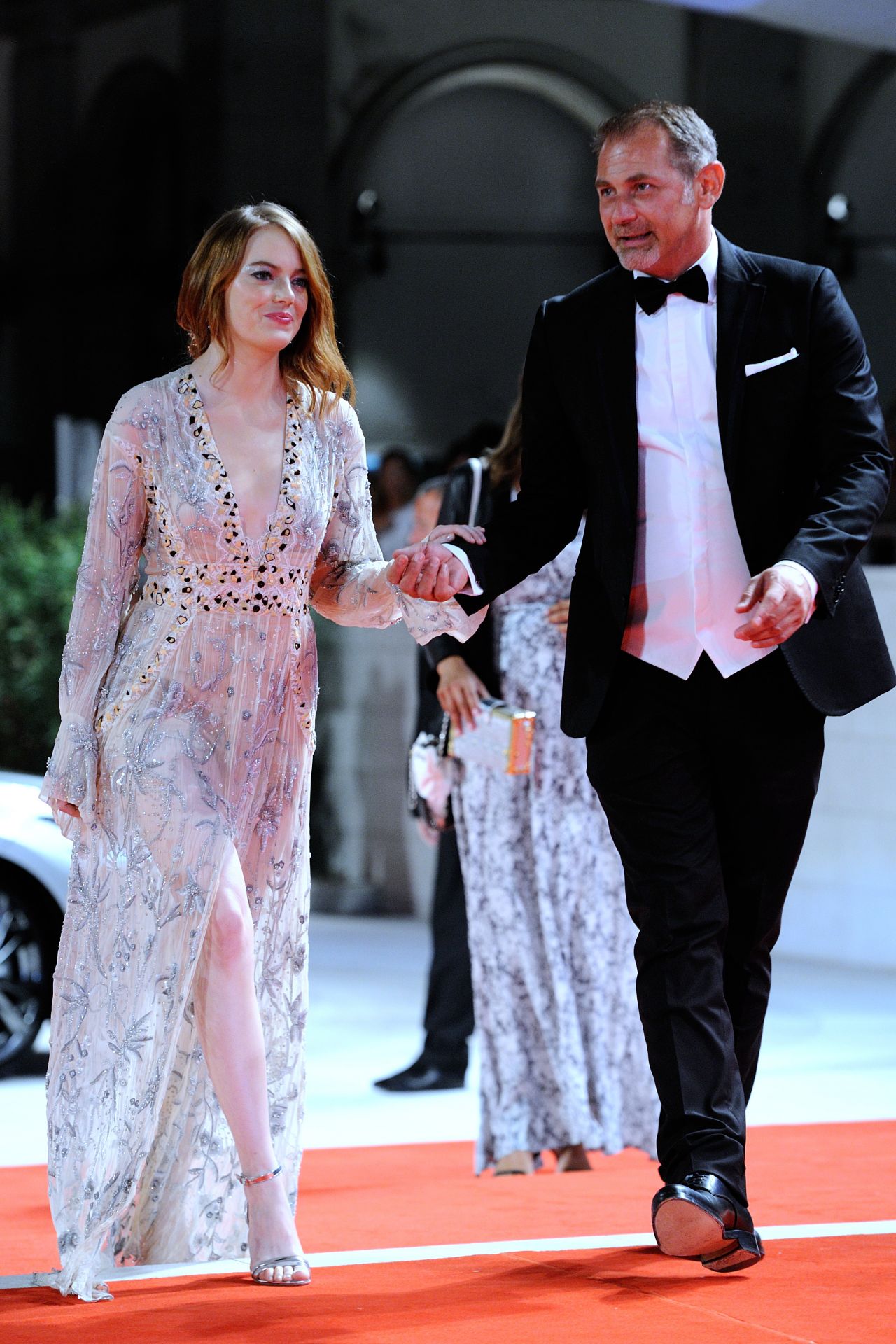 Emma Stone - "The Favourite" Red Carpet - 75th Venice Film Festival