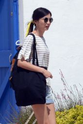 Gemma Chan and Dominic Cooper Leaving Formentera, August 2018