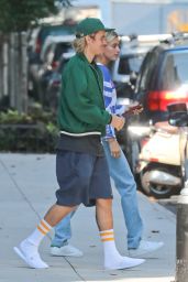 Hailey Baldwin and Justin Bieber - Out in NYC 08/05/2018