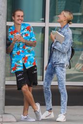 Hailey Baldwin and Justin Bieber - Out in West Hollywood 08/26/2018