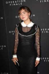 Haley Lu Richardson – “Operation Finale” Premiere in NYC