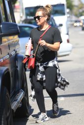 Hilary Duff in Casual Outfit - LA 07/30/2018