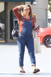 Hilary Duff - Out in Studio City 08/02/2018