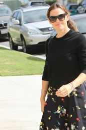 Jennifer Garner at Church Services in Pacific Palisades 08/26/2018