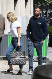 Jennifer Lawrence With Cooke Maroney in Paris 08/08/2018