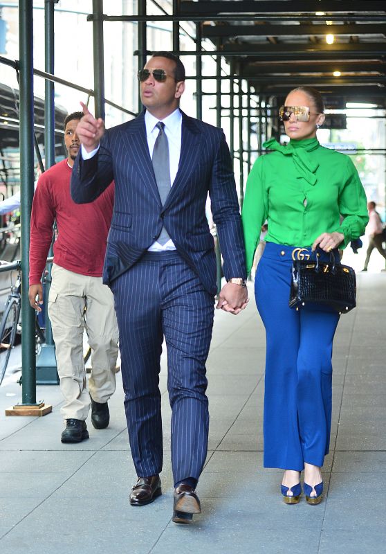 Jennifer Lopez and Alex Rodriguez - Out in New York 08/14/2018