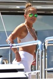 Jennifer Lopez in Bikini Top - Capri 08/07/2018