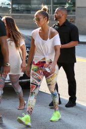 Jennifer Lopez in Spandex - Boston 08/05/2018