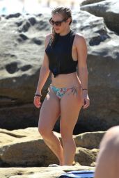 Jessica Marais in Bikini at Bondi Beach (2018)