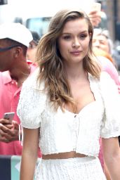Josephine Skriver at BUILD Series in NYC 08/07/2018