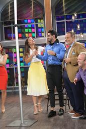 Karina Banda - "El Gordo y La Flaca" TV Show in Miami 08/14/2018