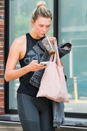 Karlie Kloss - Leaving the Gym in NYC, August 2018
