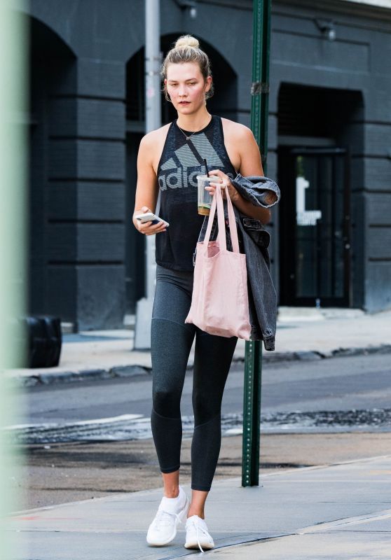 Karlie Kloss - Leaving the Gym in NYC, August 2018