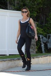 Kate Beckinsale - Leaving a Gym in LA 08/16/2018