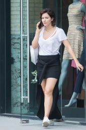Katharine McPhee Shopping in New York City 07/30/2018