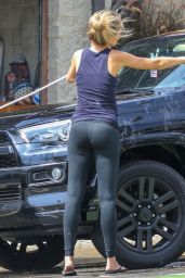 Kathryn Boyd - Washing Her Car in Los Angeles 08/17/2018